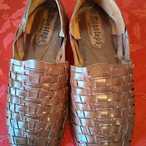Sunsteps Men's Tan Woven Sandals